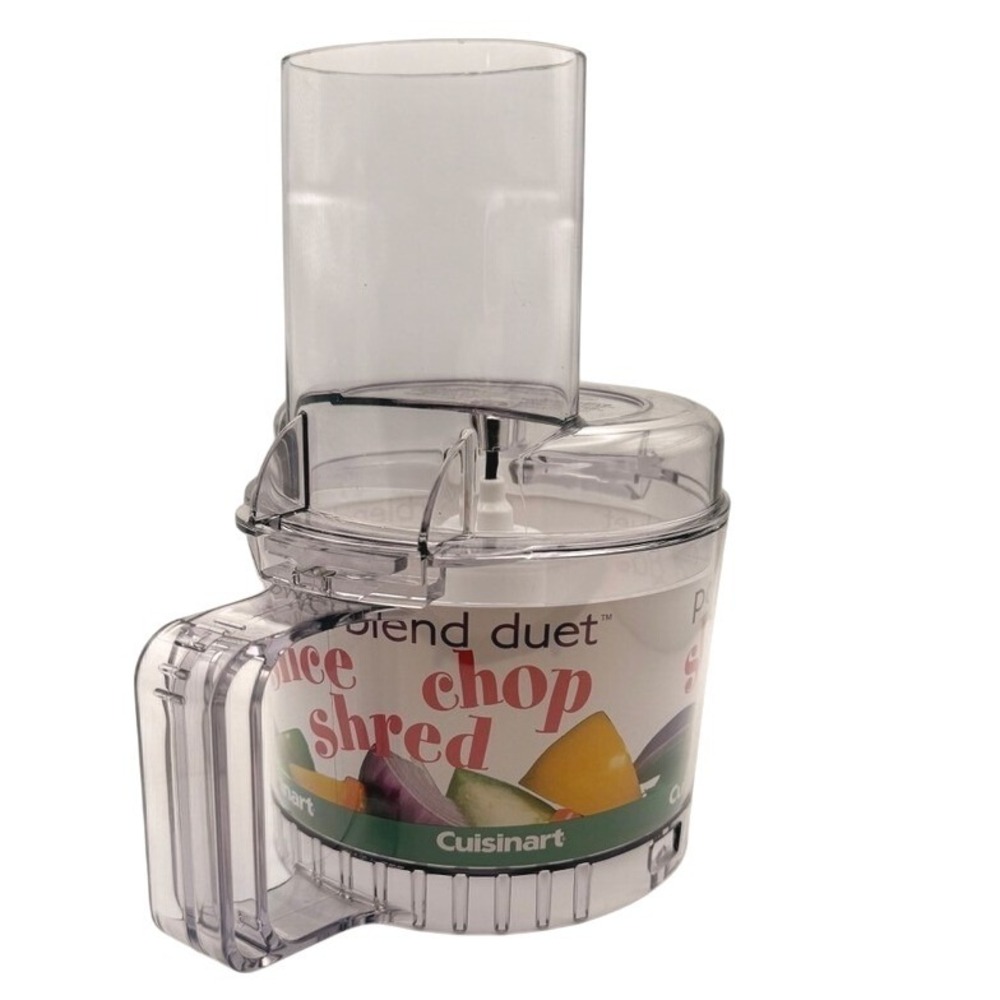 Cuisinart PowerBlend Duet Food Processor Attachment CBFP-10 Clear Replacement